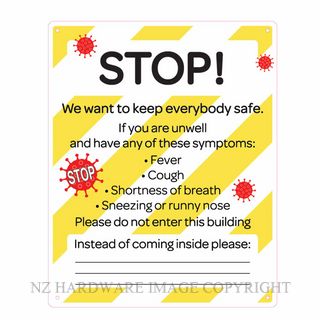 MARKIT GRAPHICS MGPVCI1358 COVID 19 SIGN STOP