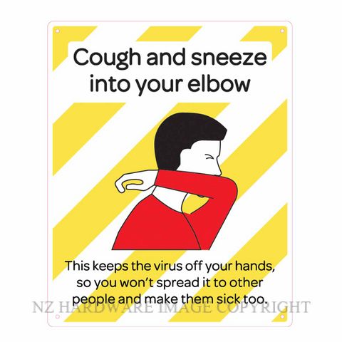 MARKIT GRAPHICS MGPVCI1356 COVID 19 SIGN COUGH & SNEEZE