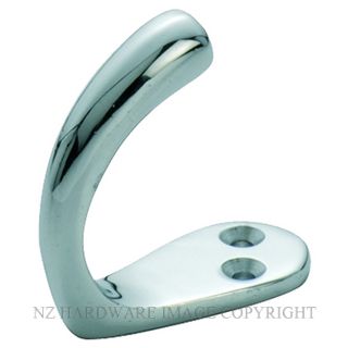 TRADCO 3964 CP SINGLE ROBE HOOK CHROME PLATE