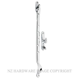 TRADCO 1725 CP CASEMENT STAY SIDEMOUNT 300MM CHROME PLATE