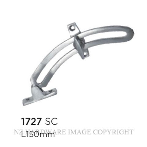 TRADCO 1727 SC QUADRANT STAY 150MM SATIN CHROME