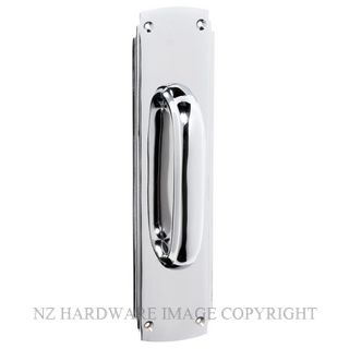 TRADCO 2902 CP DECO PULL HANDLE 240 X 60MM CHROME PLATE