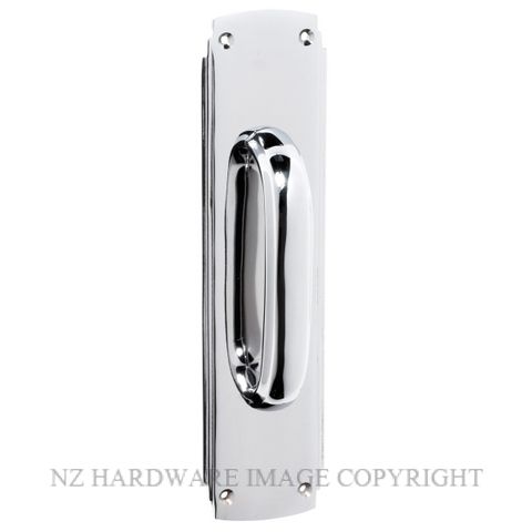 TRADCO 2902 CP DECO PULL HANDLE 240 X 60MM CHROME PLATE
