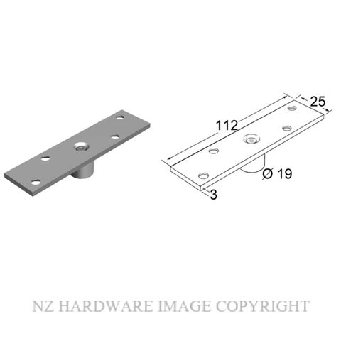 HENDERSON H106R/97 TIMBER DOOR GUIDE