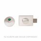 LOCKWOOD 801SP TOILET INDICATOR BOLT SATIN PEARL