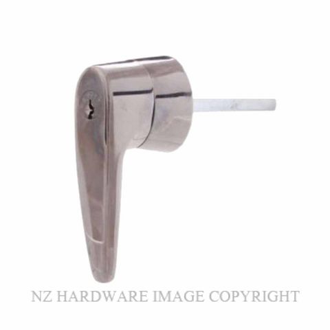 LOCKWOOD 8474 GARAGE DOOR LEVER HANDLE CHROME PLATE