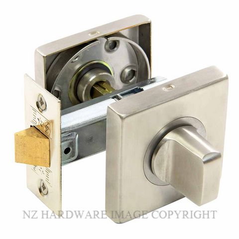 WINDSOR 8123 - 8124 SAFETY LATCH SATIN STAINLESS 316