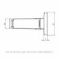 YALE - LOCKWOOD 2310 STEADFAST DOOR HOLDER WALL MOUNT