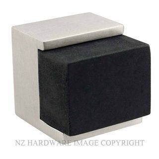WINDSOR 5274 BN 38MM SQUARE DOOR STOP FLOOR MOUNT BRUSHED NICKEL