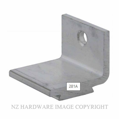 HENDERSON 281A FACE FIX BRACKETS FOR ALUMINIUM TRACK