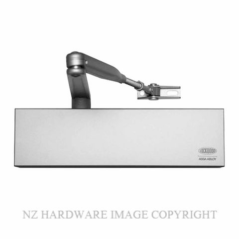 LOCKWOOD DC7714HDA HOLD OPEN DA DOOR CLOSER SATIN STAINLESS