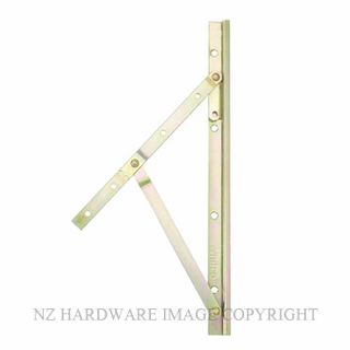LOCKWOOD LW021101 WINDOW STAY NARROW FRICTION STEEL 400MM SILVER