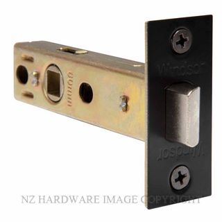 WINDSOR 1357 BLK 60MM TUBULAR LATCH BLACK