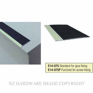 ECOGLO E14-075P PUNCHED STEP EDGE CONTRAST STRIP