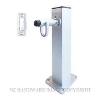 MILES NELSON 619SC PEDESTAL DOOR HOLDER SATIN CHROME