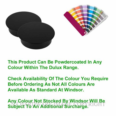 WINDSOR 1464 PC DOOR MAGNET 25MM POWDER COAT