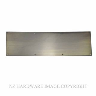 KICKPLATE 300H X 880W (MM) 1.2MM SCREW FIXED ELECTRO BRONZE