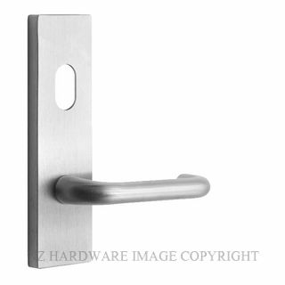 MILES NELSON WIDE PLATE 90 LEVER SATIN CHROME