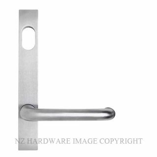 MILES NELSON NARROW PLATE 90 LEVER SATIN CHROME