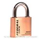 GTSRB50R FEDERAL COMBINATION PADLOCK 50MM