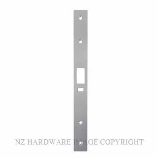 MILES NELSON MNC2200/LFP LONG FACE PLATE FOR 2200 SATIN STAINLESS