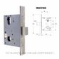 MILES NELSON MNC5100 MORTICE DEADLOCK 60MM BACKSET SATIN STAINLESS