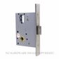 MILES NELSON MNC5409 MORTICE PASSAGE LATCH 60MM BACKSET SATIN STAINLESS