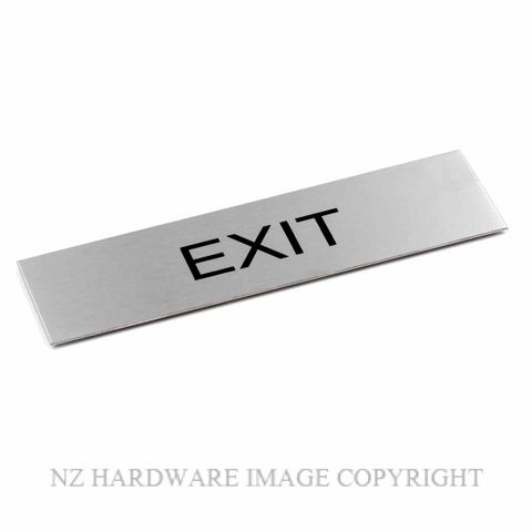 JAECO SIGN 170X50 EXITB EXIT - BLACK