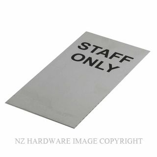 JAECO SIGN DSLSTAFF STAFF ONLY - LARGE