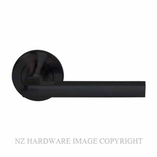 MILES NELSON MILANO PARMA LEVER ON ROUND ROSE MATT BLACK