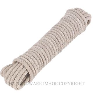 NZ HARDWARE HJPSASH SASH CORD 15 METRE WHITE