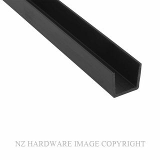 BRIO BI94P-25 94 POLYPROP CHANNEL BLACK - 2.5M