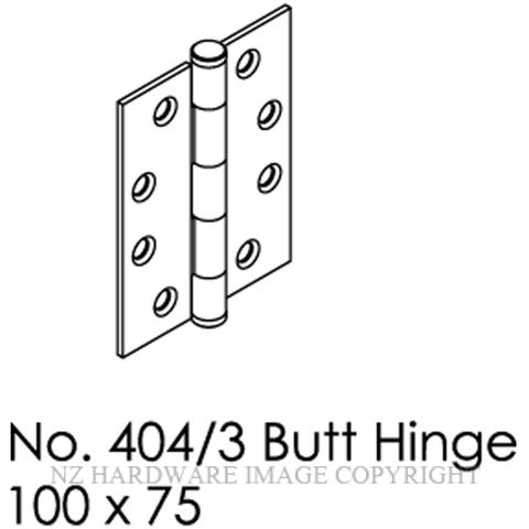 BRIO 404-3 100X75MM HINGES