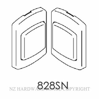 BRIO 828SN MAGNETIC CATCH SET SATIN NICKEL