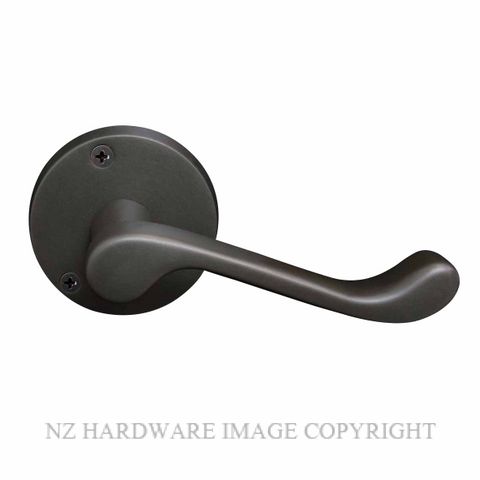 WINDSOR 3009 DRB VICTORIAN LEVER LATCH ROUND ROSE DARK ROMAN BRASS