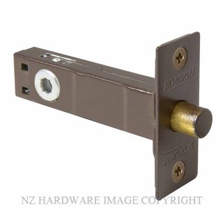 WINDSOR 1120 PCAB 60MM PRIVACY BOLT TUBULAR POWDERCOAT ANTIQUE BRONZE