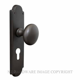 WINDSOR 3004 E48 DRB HANDLES VICTORIAN KNOB LOCK E48 HANDLES DARK ROMAN BRASS