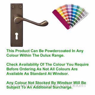 WINDSOR 3006L PC VICTORIAN LEVER LOCK POWDER COAT