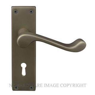 WINDSOR 3006L RB VICTORIAN LEVER LOCK ROMAN BRASS