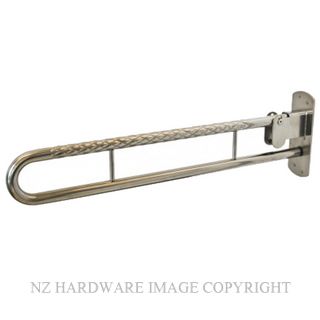 SUPERQUIP LOCKING FOLD DOWN RAIL 32MM STAINLESS STEEL