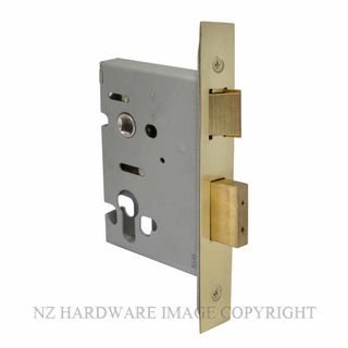 WINDSOR 1115 USB 57MM EURO MORTICE LOCK UNLACQUERED SATIN BRASS