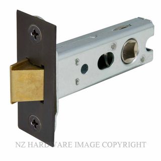 WINDSOR 1172 DRB 57MM HEAVY SPRUNG TUBULAR LATCH 77MM C/S DARK ROMAN BRASS