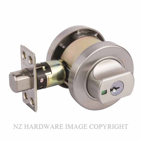 LOCKWOOD LW005 B1SPDP PARADIGM ROUND DEADBOLT SATIN PEARL