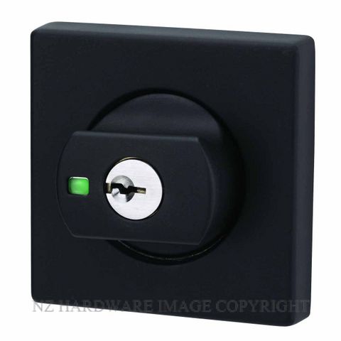 LOCKWOOD LW005 B2MBKDP PARADIGM SQUARE DEADBOLT MATT BLACK