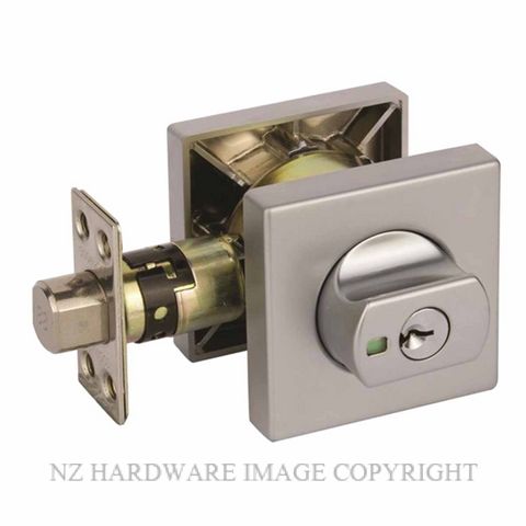 LOCKWOOD LW005 B2SPDP PARADIGM SQUARE DEADBOLT SATIN PEARL