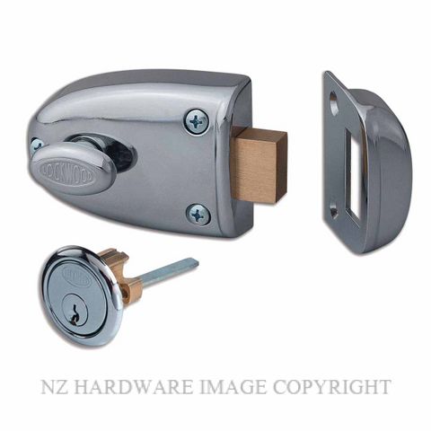 LOCKWOOD 213 SP RIM DEADBOLT SATIN PEARL