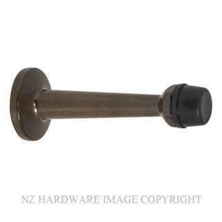 WINDSOR 5229 PCAB 75MM DOORSTOP CONCEALED SKIRTING FIX POWDERCOAT ANTIQUE BRONZE