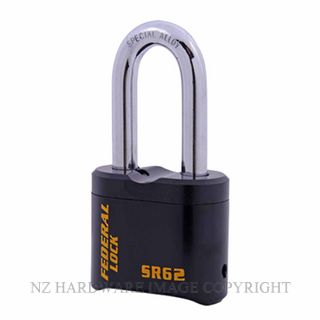 FEDERAL SR62 HEAVY DUTY COMBINATION PADLOCKS