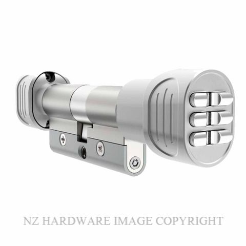 DORIC EPEC DIGITAL EURO CYLINDER SATIN CHROME