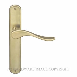 WINDSOR 8168LD USB HAVEN OVAL LEFT HAND DUMMY HANDLE UNLACQUERED SATIN BRASS